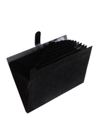 Папка А4 Your Way, 12 отделений, 600 мкм, на кнопке, чёрная - Фото 3