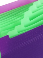 Папка А4 Your Way, 12 отделений, 600 мкм, на кнопке, фиолетовая - Фото 5