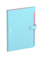 Папка А4 Haze, 12 отделений, 600 мкм, на кнопке, голубая  (артикул 10998368)  большой выбор товаров оптом и в розницу по низким ценам с доставкой