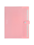 Папка А4 Haze, 12 отделений, 600 мкм, на кнопке, розовая  (артикул 10998371)  большой выбор товаров оптом и в розницу по низким ценам с доставкой