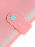 Папка А4 Haze, 12 отделений, 600 мкм, на кнопке, розовая  (артикул 10998371)  большой выбор товаров оптом и в розницу по низким ценам с доставкой