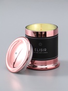 УЦЕНКА Свеча ароматическая Elisir, 9×10.5 см, орхидея, розовое золото 11002114