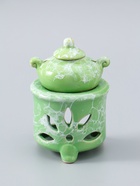 УЦЕНКА Аромалампа "Чайник на колонне" под мрамор 12 x 8,5 x 8,5 см, МИКС - Фото 2