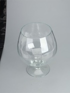 УЦЕНКА Ваза "Бренди" бокал на ножке d-17.5см, h-29х23,5см, 7л 2073 прозрачная - Фото 2