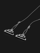 Лямки для бюстгальтера, силиконовые, фурнитура металл, 10 мм/10 мм/1 мм, 42 см, 3 пары, прозрачные - Фото 6