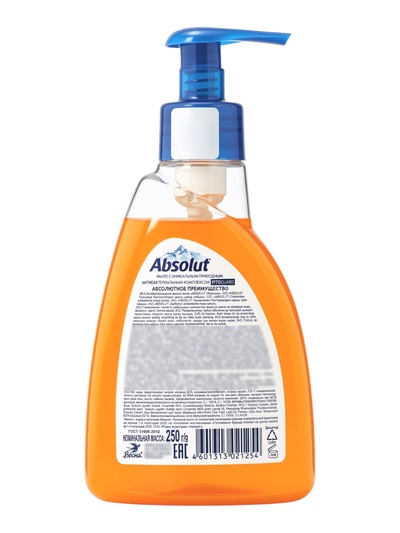 Жидкое мыло ABSOLUT FitoGuard облепиха, 250 мл