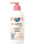 Крем-гель для подмывания AQUATEL Baby хлопковое молочко и пантенол, 400 мл - Фото 1
