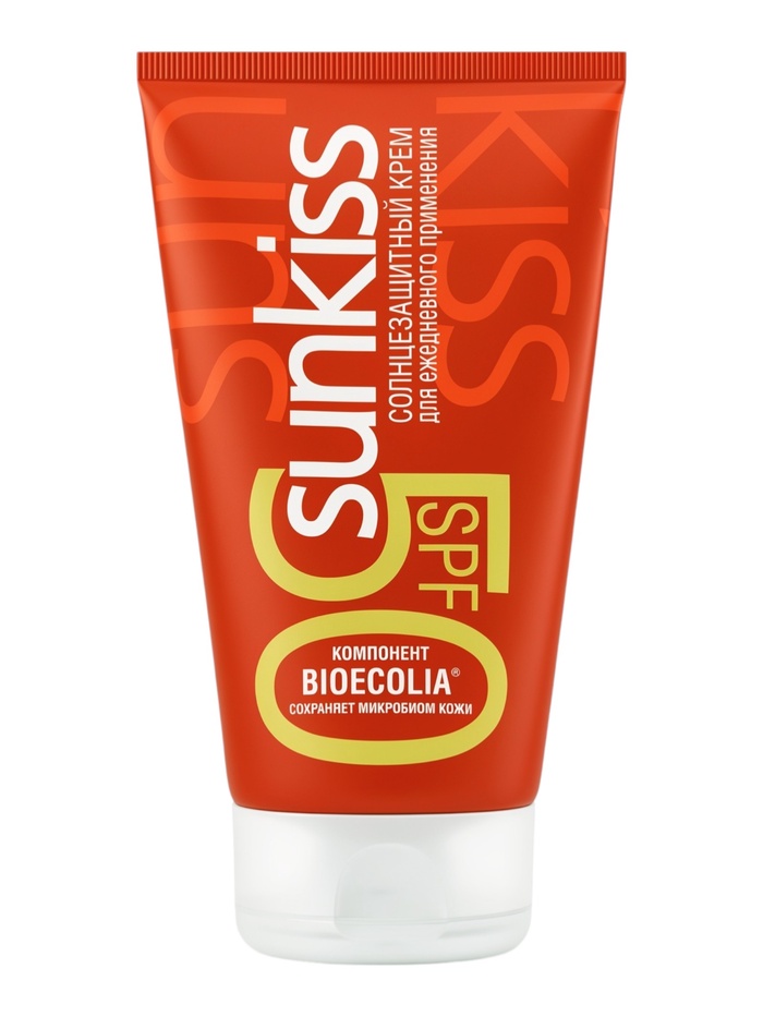Солнцезащитный крем Sunkiss 50 SPF, 125 мл - Фото 1