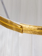 УЦЕНКА Настольная лампа Агата E27 40 Вт бело-золотой 25×25×42.5 см RISALUX - Фото 8