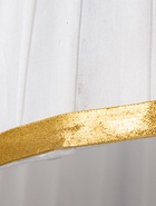 УЦЕНКА Настольная лампа Агата E27 40 Вт бело-золотой 25×25×42.5 см RISALUX - Фото 9