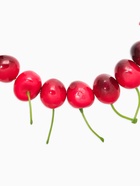 Колье на цепочке «Вишня», L=40 см, красное в золоте  (артикул 10936507)  большой выбор товаров оптом и в розницу по низким ценам с доставкой