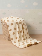 Плед двухслойный «Этель. Медвежонок», 100×100 см, муслин, вельбоа - Фото 2