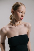 Чокеры «Плетение», набор 3 шт. тянется, 35 + удлинитель 5 см, разноцветные - Фото 1