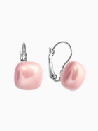 Серьги пластик «Майорика. Квадрат», светло-розовые в серебре  (артикул 10967887)  большой выбор товаров оптом и в розницу по низким ценам с доставкой