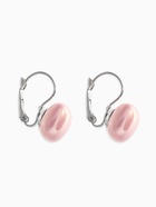 Серьги пластик «Майорика. Квадрат», светло-розовые в серебре  (артикул 10967887)  большой выбор товаров оптом и в розницу по низким ценам с доставкой