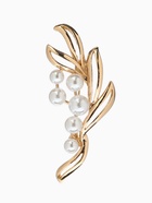 Брошь «Жемчужная ветвь», белая в золоте  (артикул 10968346)  большой выбор товаров оптом и в розницу по низким ценам с доставкой