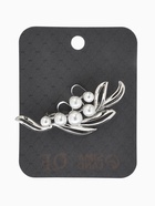 Брошь «Жемчужная ветвь», белая в серебре  (артикул 10968347)  большой выбор товаров оптом и в розницу по низким ценам с доставкой