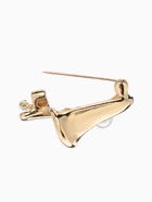 Брошь «Музыка. Саксофон с жемчужиной», белая в золоте  (артикул 10968348)  большой выбор товаров оптом и в розницу по низким ценам с доставкой