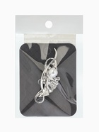 Брошь «Цветок калла с жемчугом», белая в серебре - Фото 6