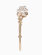 Брошь «Факел с жемчугом», белая в золоте  (артикул 10968357)  большой выбор товаров оптом и в розницу по низким ценам с доставкой