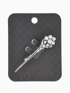 Брошь «Факел с жемчугом», белая в серебре  (артикул 10968358)  большой выбор товаров оптом и в розницу по низким ценам с доставкой