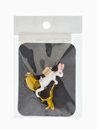 Брошь «Заяц на мопеде», цветной в золоте  (артикул 10968365)  большой выбор товаров оптом и в розницу по низким ценам с доставкой