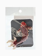 Брошь «Рыба карп», бордовая в золоте  (артикул 10968366)  большой выбор товаров оптом и в розницу по низким ценам с доставкой