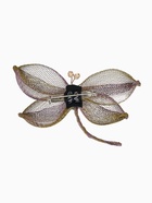 Брошь «Стрекоза», плетёная, цвет розово-золотой  (артикул 10968369)  большой выбор товаров оптом и в розницу по низким ценам с доставкой