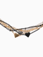 Кулоны на цепочке «Сердце», набор 3 шт. L=35 + удлинитель 7 см, разноцветный  (артикул 10969419)  большой выбор товаров оптом и в розницу по низким ценам с доставкой