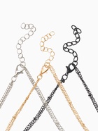 Кулоны на цепочке «Сердце», набор 3 шт. L=35 + удлинитель 7 см, разноцветный  (артикул 10969419)  большой выбор товаров оптом и в розницу по низким ценам с доставкой