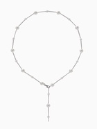 Кулон трансформер «Россыпь жемчуга», бусины №6.8, L=50 см, белый в серебре  (артикул 10969531)  большой выбор товаров оптом и в розницу по низким ценам с доставкой