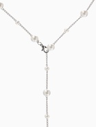 Кулон трансформер «Россыпь жемчуга», бусины №6.8, L=50 см, белый в серебре  (артикул 10969531)  большой выбор товаров оптом и в розницу по низким ценам с доставкой