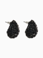 Серьги со стразами «Блеск», капля, чёрные  (артикул 10979807)  большой выбор товаров оптом и в розницу по низким ценам с доставкой