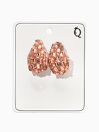 Серьги со стразами «Блеск», капля, цвет розовое золото  (артикул 10979808)  большой выбор товаров оптом и в розницу по низким ценам с доставкой