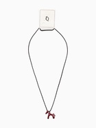 Кулон на шнурке «Конь», L=51 см, бордовый, чёрный  (артикул 10979809)  большой выбор товаров оптом и в розницу по низким ценам с доставкой