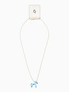 Кулон на шнурке «Конь», L=51 см, бежевый, голубой  (артикул 10979811)  большой выбор товаров оптом и в розницу по низким ценам с доставкой