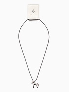 Кулон на шнурке «Конь», L=51 см, цвет серебро, чёрный  (артикул 10979812)  большой выбор товаров оптом и в розницу по низким ценам с доставкой