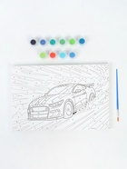 Картина по номерам «Яркая тачка», 30×20 см - фото 121985807