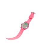 УЦЕНКА Часы наручные детские, d=3.4 см, водонепроницаемые, светящиеся, ремешок силикон, розовые - Фото 2