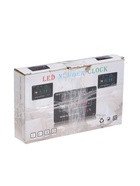 УЦЕНКА Часы электронные настенные, настольные, с будильником, 17×2.5×23 см, USB - Фото 9