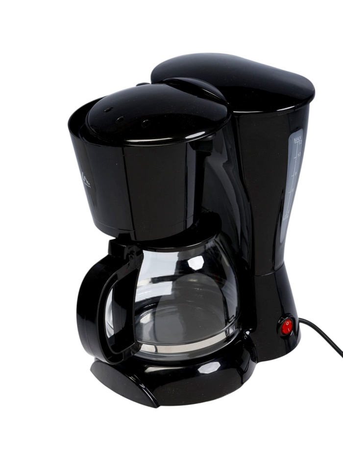 УЦЕНКА Кофеварка Luazon LKM-654, капельная, 900 Вт, 1.2 л, чёрная - Фото 1