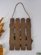 Крючки декоративные дерево «Здесь растет любовь», ключница настенная, 20.5×29.8 см - Фото 5