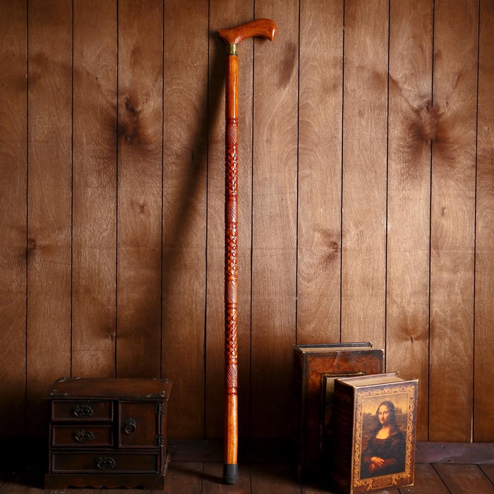 УЦЕНКА Трость дерево эвкалипт "Надежда" 92х13х2,5 см - Фото 1