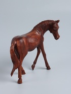 УЦЕНКА Сувенир «Лошадь» дерево Суар, 30×8×27 см, цв. коричневый - Фото 2