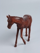УЦЕНКА Сувенир «Лошадь» дерево Суар, 30×8×27 см, цв. коричневый - Фото 3