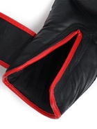 УЦЕНКА Боксерские перчатки FIGHT EMPIRE, ART, размер 12 oz, натуральная кожа, чёрные - Фото 12