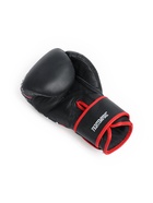 УЦЕНКА Боксерские перчатки FIGHT EMPIRE, ART, размер 12 oz, натуральная кожа, чёрные - Фото 9