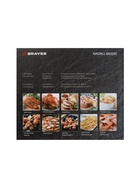 Аэрогриль BRAYER 2055BR, 2200 Вт, 11 л, 10 программ, 200°С, LED-дисплей, таймер, решетка - Фото 12