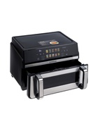 Аэрогриль BRAYER 2055BR, 2200 Вт, 11 л, 10 программ, 200°С, LED-дисплей, таймер, решетка - Фото 3