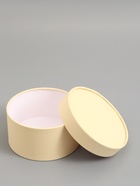 Подарочная коробка круглая, сливочный, завальцованная без окна, 18×10 см  (артикул 10973624)  большой выбор товаров оптом и в розницу по низким ценам с доставкой